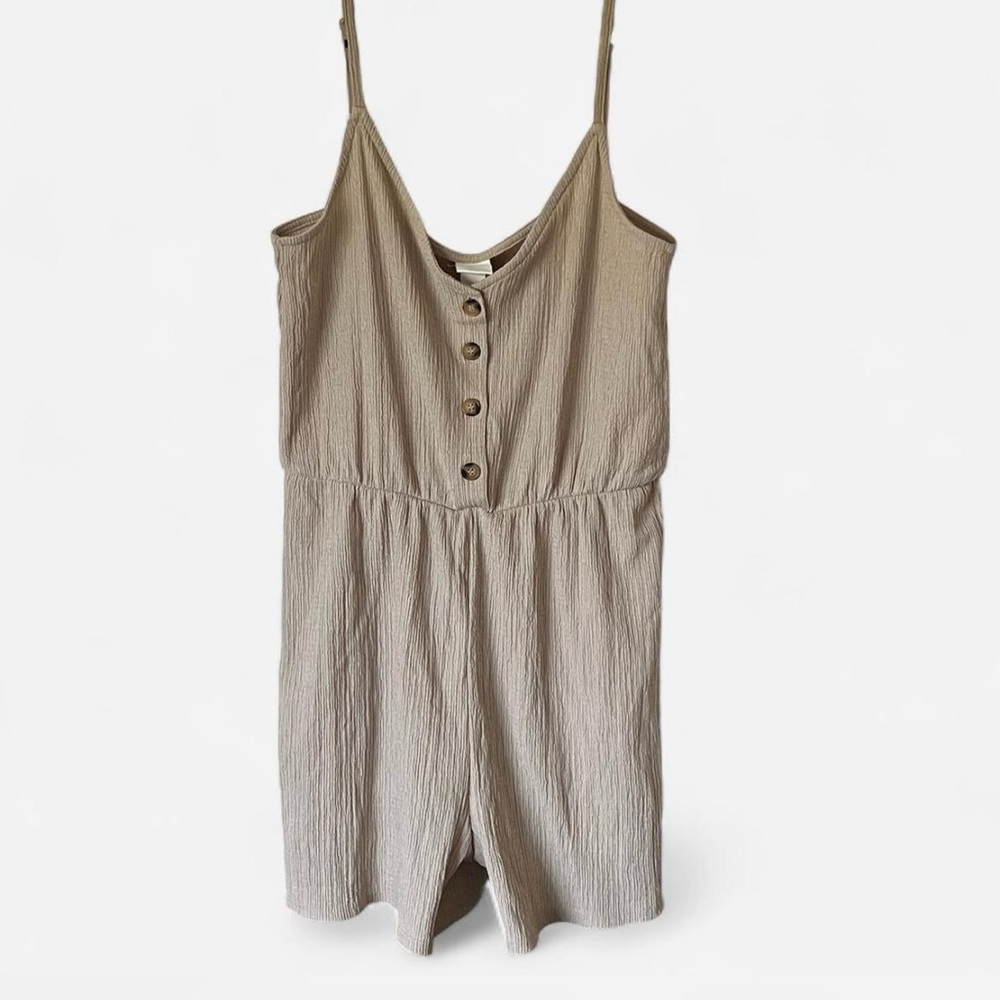 H&M Light Taupe Romper
